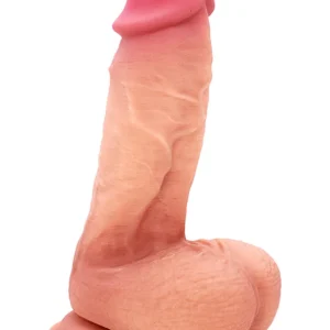 Ultra-Realistic Silicone Dildo With Balls 18 cm
