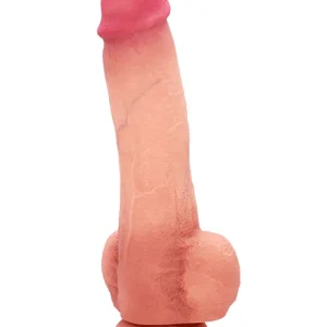 Ultra-Realistic Silicone Dildo With Balls 21,5 cm
