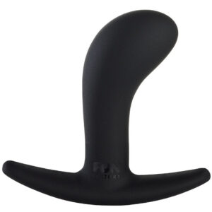 Bootie Medium buttplug med ergonomisk form och böjd spets för prostatastimulans