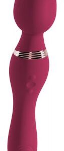 Thumping Wand Vibrator med tappande och klitorisstimulans, flexibel design
