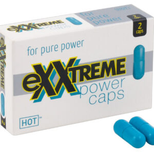 eXXtreme Power Caps kosttillskott för män med guaran, kardemumma och vitaminer