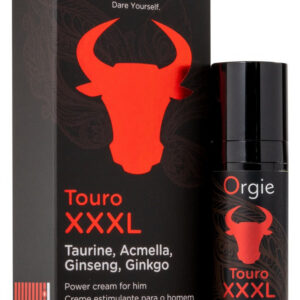 Touro XXXL stimulerande massagekräm för män med växtextrakt