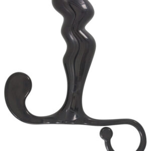 Hårdplast butt plug Power Prostate med ergonomisk greppform för prostate-stimulering