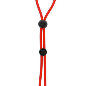 Justerbar potensring Stretchy Lasso Duo för penis och pung
