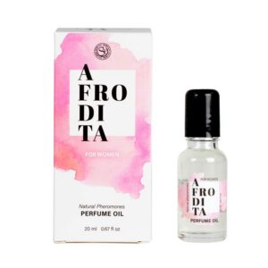 Secret Play Afrodite feromonparfym roll-on flaska med karamell-doft
