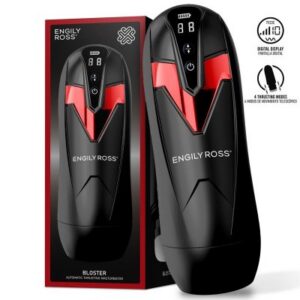 Engily Ross Automatic Bloster masturbator med upp-och-ner-rörelse och vibration