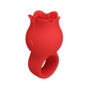 Jae Rose fingervibrator i silikon med fingeröppning, designad för riktad stimulans