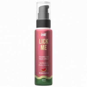 Intt Lick Me Vattenmelon glidmedel i 50ml flaska med värmande effekt