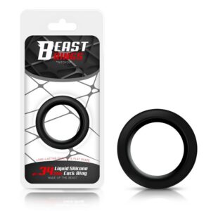 Beast Rings penisring 3.4 cm i flexibel silikon med slät form