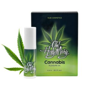 Holy Mary Pleasure Oil i flaska — intensiv stimulansolja med droppe-applicering