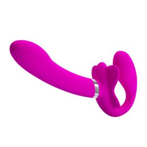Strapless vibrator Valerie i ergonomisk design för hands-free användning