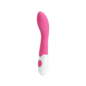 Pink G-punktsvibrator Bishop med böjd topp för G-punktsstimulering