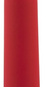 Diamond Red Superbe vibrator - röd hårdplast med glitterdetaljer och matt yta