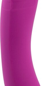Färgglad Laid D.1 sammetslen silikon-dildo med oregelbunden böjd form för stimulans