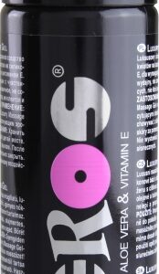 Silikonbaserat massagegel Eros Luxury Massage Flowery i flaska