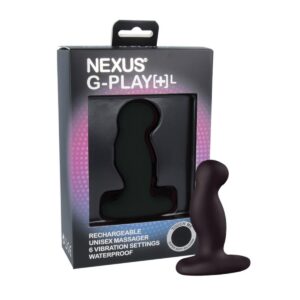 Nexus G-Play+ Large vibrator med ergonomisk form för G-punkt och prostata
