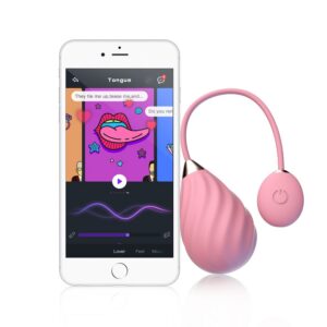 Magic Sundae appstyrt vibratorägg med diskret design och tysta motor