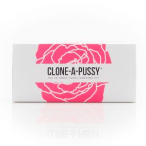 Clone-A-Pussy gjutkit i rosa silikon med formsats och gjutmaterial