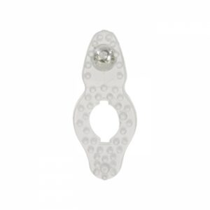 Mjuk penisring Sexy fun pearl med stimulerande knottror och pärla