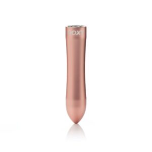 Rose Gold minivibrator Doxy Bullet 12 cm med diskret design