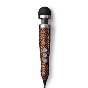 Doxy 3 Tiger Edition kompakt wandmassager med tigerinspirerat mönster