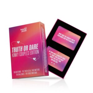 Truth or Dare Kinky Parspel med 138 kort för par – ett kortspel för närhet och kommunikation