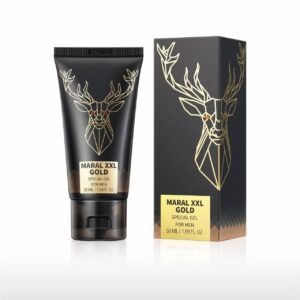 Maral XXL Gold 50 ml intim gel-flaska med naturliga ingredienser