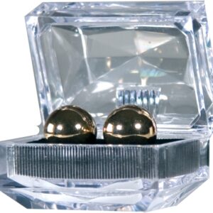 Ben wa-kulor Geisha Pearls i guld för gemensam stimulering