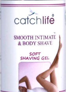 Transparent Soft shaving gel med rödalger för hudvård under rakning