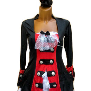 Klassisk rollspel-uniform Classic Cathrine i vintage-stil med hatt