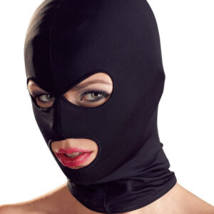 Bad Kitty BDSM-ansiktsmask i elastisk silikon med ögon- och munhål