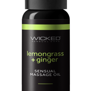 Massageolja med lemongrass och ingefära för avslappnande massage
