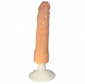 Elisa suction-dildo med sugpropp i realistisk silikon