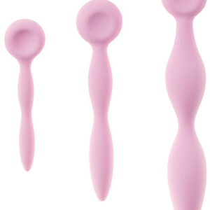 INTIMRELAX vaginadilator med tre dildos i stigande storlekar