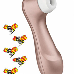Satisfyer PRO 2 Next lufttrycksvibratori med Plus och minus-knappar för volymkontroll