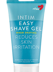 Easy Shave Gel mjukgörande rakgel för intim rakning, transparent gel
