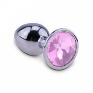 Dream Plug Rosie S butt plug med gnistrande diamantdetalj och glansig yta