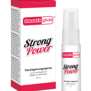Flaska med Strong Power Spray fördröjningsspray för män