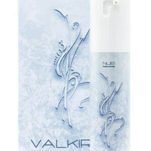 Valkiria Pleasure Gel i förpackning med text om lusthöjande egenskaper
