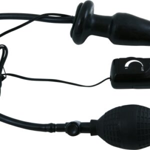 Fanny Hill´s Plug expanderbar analplugg i silikon, diameter 2.5-4 cm med steglös vibrator och baskula