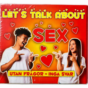 Lets Talk About Sex parspel med frågekort och charader för vuxna