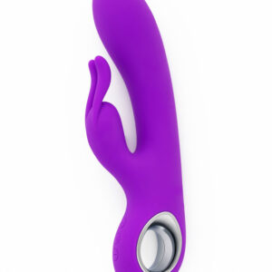 Happiness Rabbit rabbitstav vibrator med långa stimuleringsöron och svängd stav
