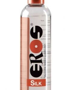 Flaska med 1 liter Eros Silicone Silk långvarigt silikonbaserat glidmedel