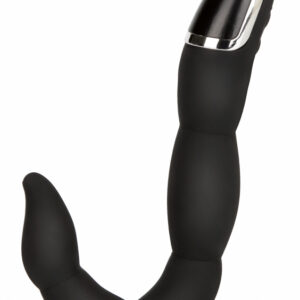 Colt Deep Flexer buttplug i mattsvart silikon med flexibel konstruktion för prostatastimulanc