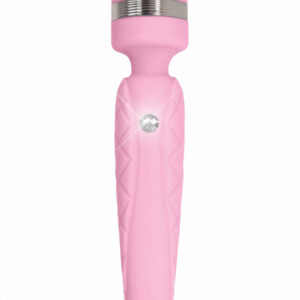 Cheeky Swarovski Wand massagevand med rundad design och vibrerande massage