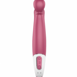 Petting Hippo g-punktvibrator med flexibel stav och böjd form