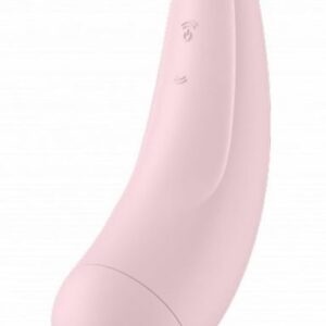 Lufttrycksvibrator Satisfyer Curvy 2 Plus med ergonomisk form och appstyring
