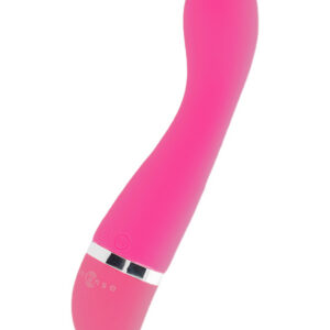 Pink Leo G-punktsvibrator i sammetslent material med ergonomisk design