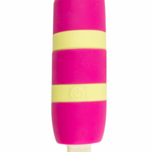 Glassformad Tropical Flirt-vibrator i hudvänligt silikon med läskande design