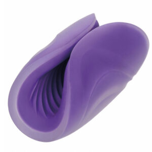 Masturbator Spiral Grip med räfflad TPE-design för extra stimulans